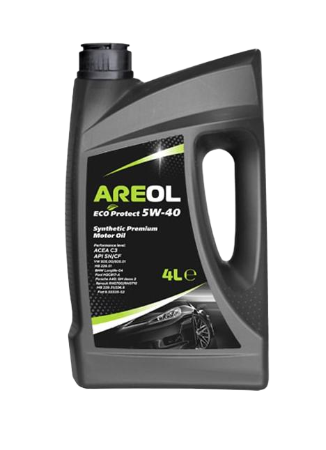 Моторное масло Areol Eco Protect 5W40, 4л